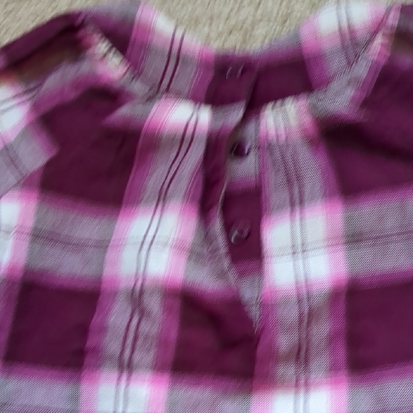 Plaid Top and Leggings Set - Purple - Picture 4 of 7